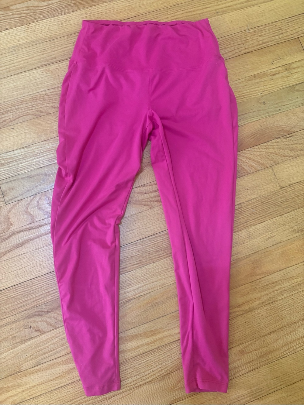 Women's High-Waist Pink Leggings